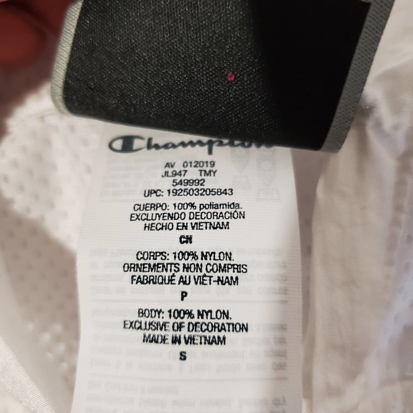 SET Champion Women's S Cropped Half Zip Colorblock Hooded Mesh Athletic - Picture 9 of 11